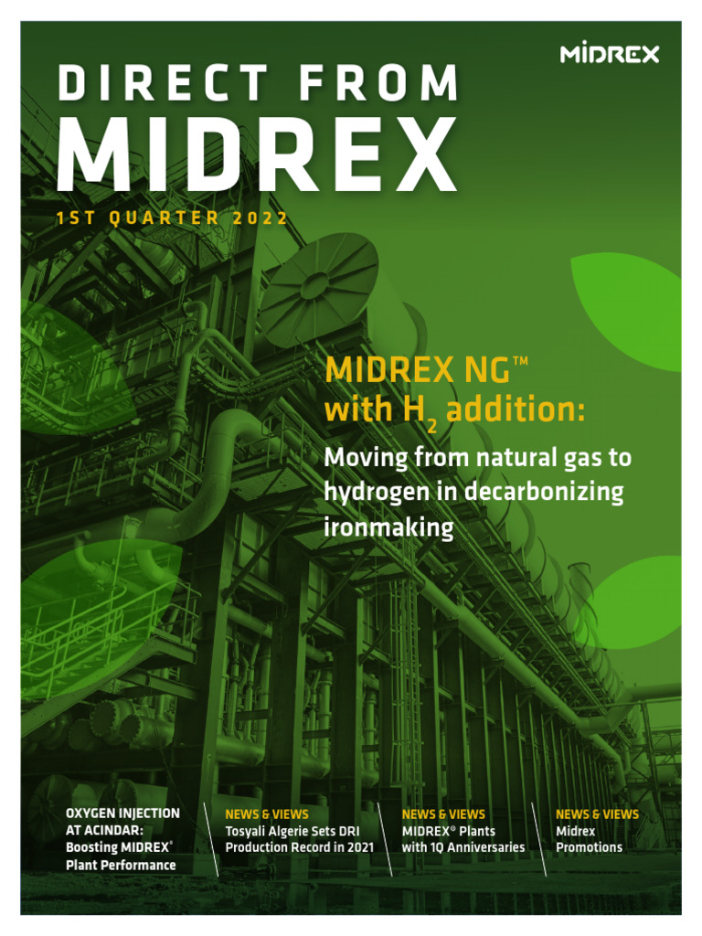 Midrex DFM 1stQtr2022 Final | PDF | Steelmaking | Secondary Sector Of ...