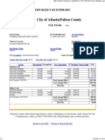 2011 Tax Bill For 660 Glen Iris DR 408 - Sutherland