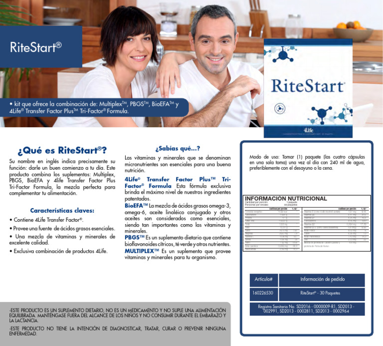 Rite Start | PDF | Vitamina | Nutrición
