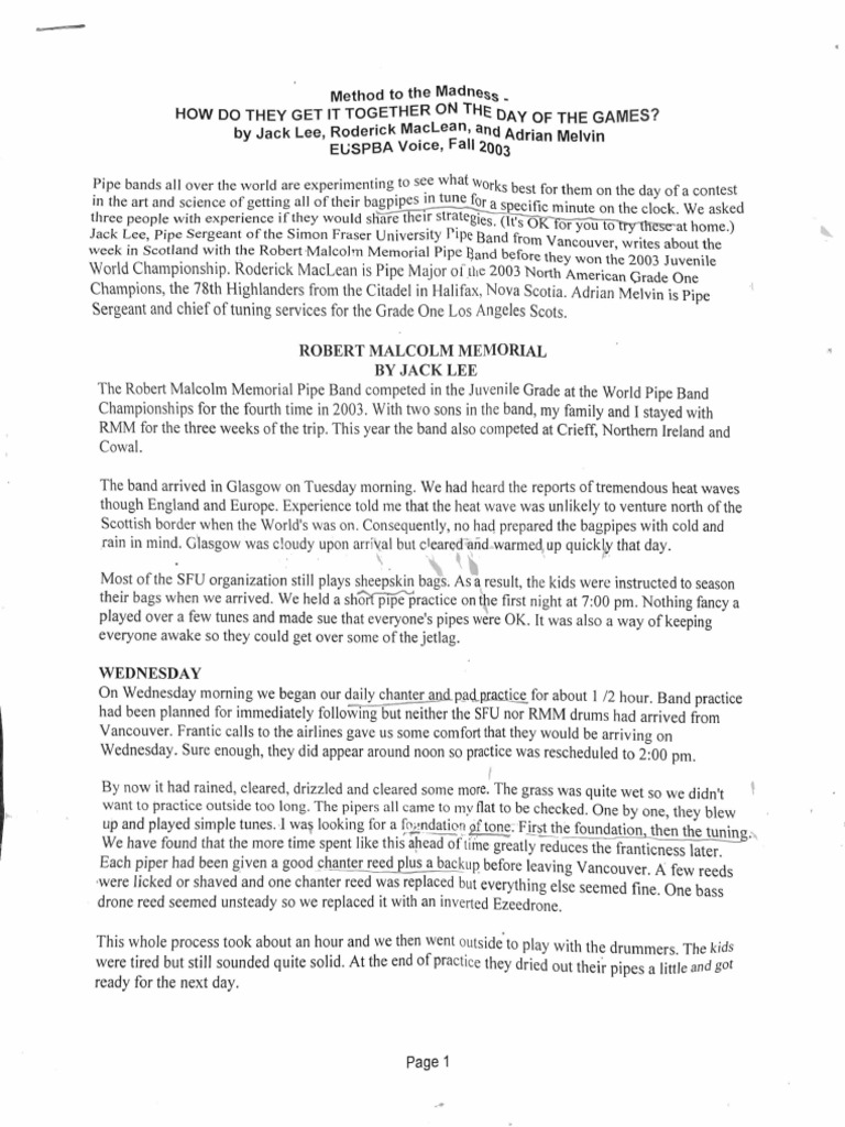 Method To The Madness Jack Lee | PDF