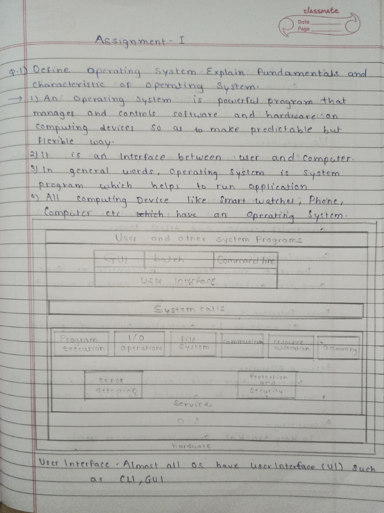 Os Assignment 1 | PDF