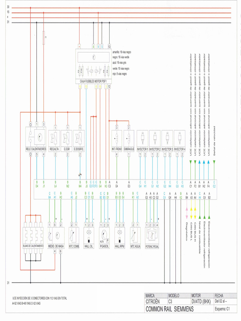 Control GM DV4 Siemens | PDF