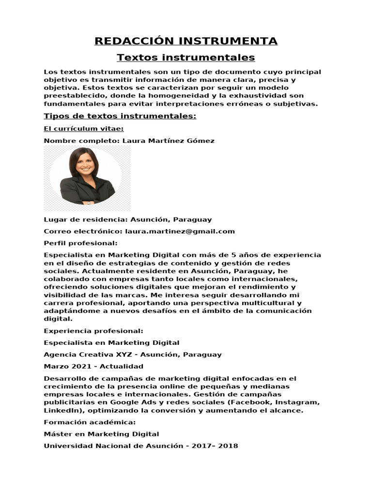 Texto Instrumentales | PDF | Publicidad digital
