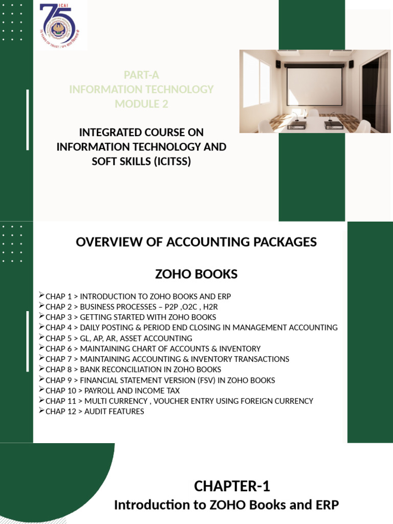 Overview of Zoho Books Features | PDF | Enterprise Resource Planning ...