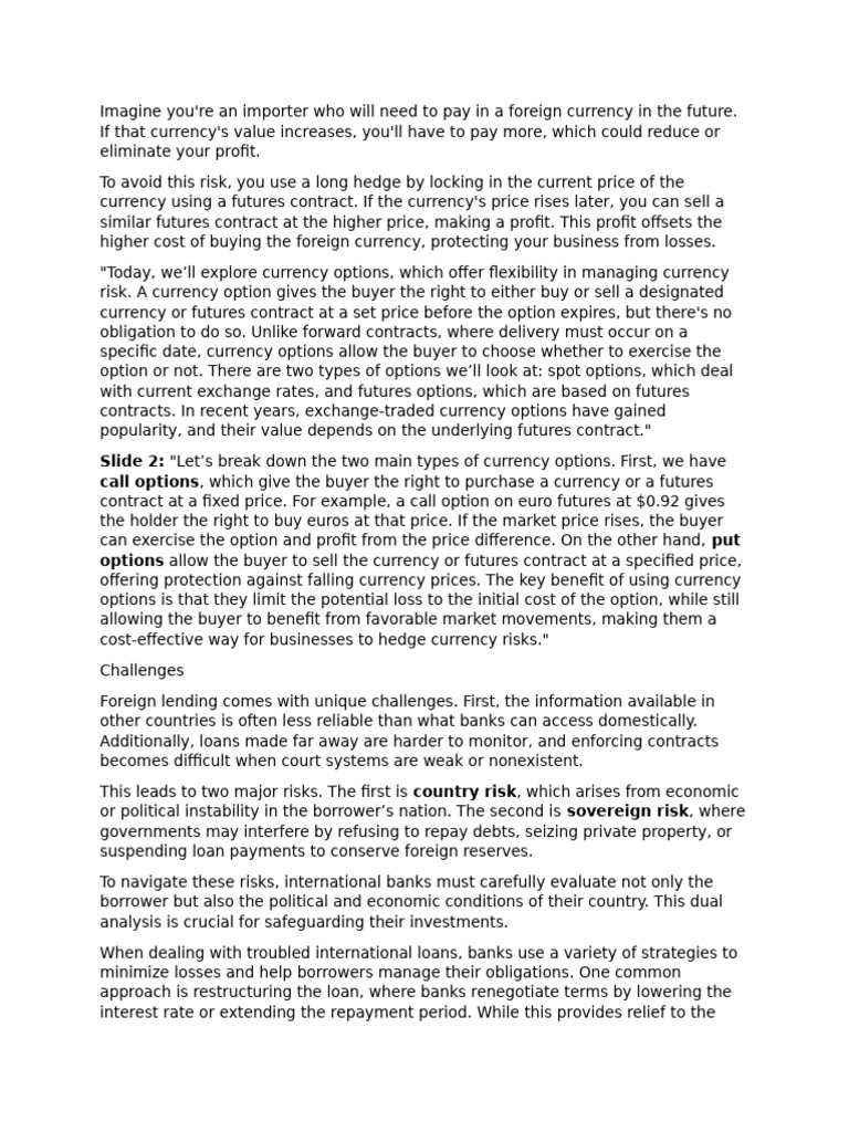 Imagine you | PDF | Option (Finance) | Futures Contract