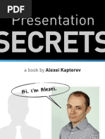 Download Presentation Secrets Alexei Kapterev by Jose Maria De Viana SN80668599 doc pdf