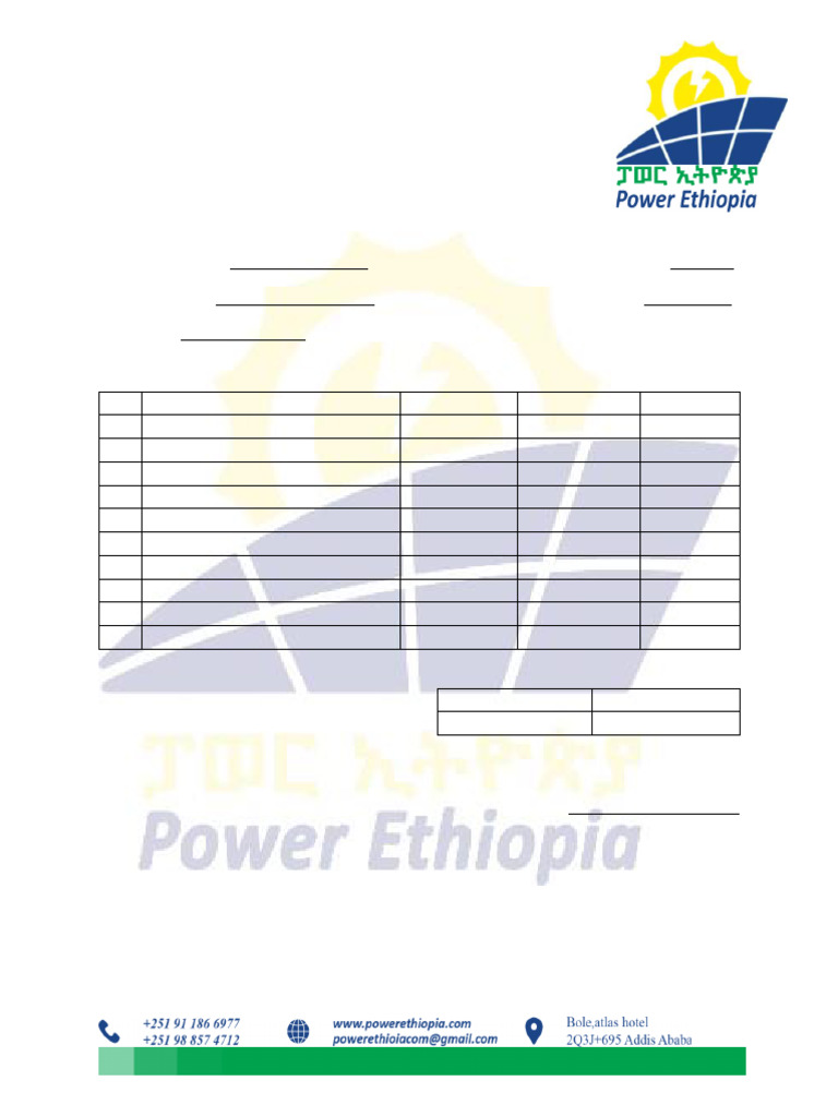 Solar Battery Performa Invoices | PDF