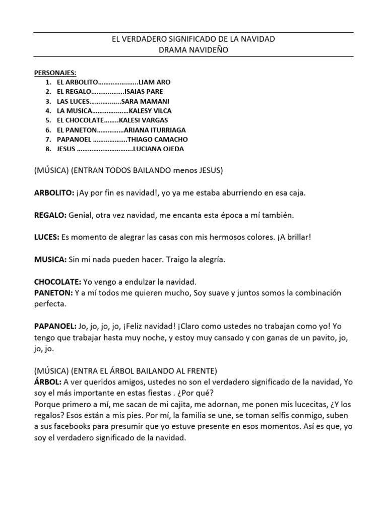 El Verdadero Significado de la Navidad | PDF | Navidad
