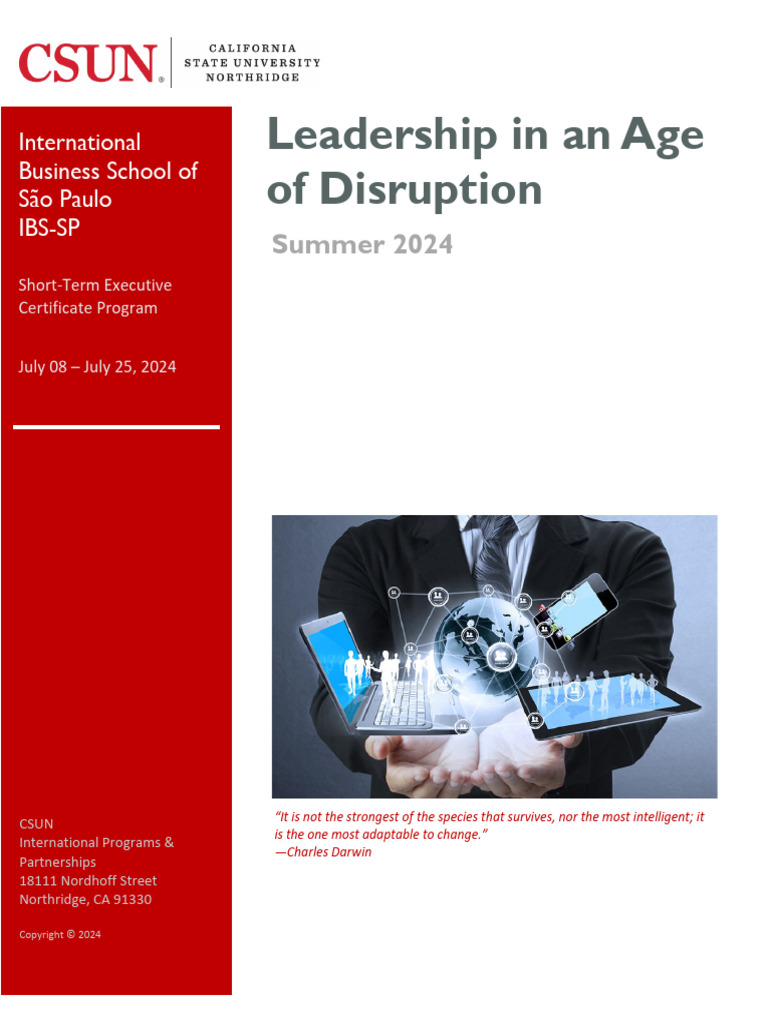 IBS LAD Program Summer 2024 | PDF | English As A Second Or Foreign ...