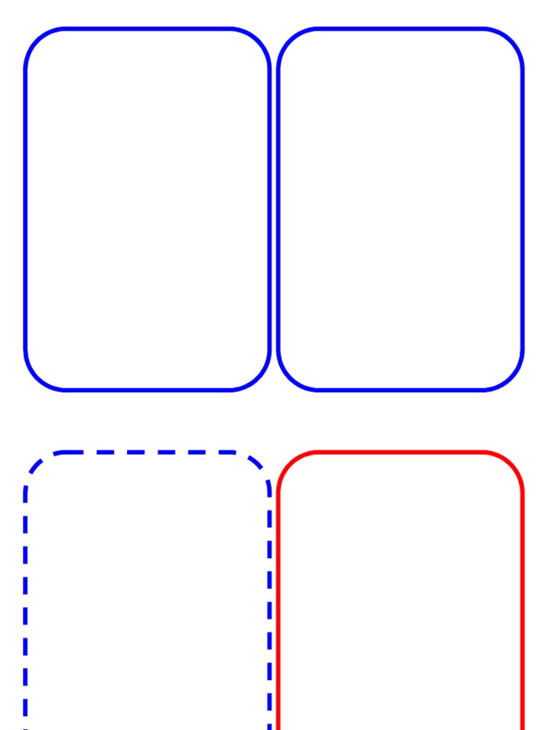 Blank Template For Task Cards | PDF | Language Arts & Discipline ...