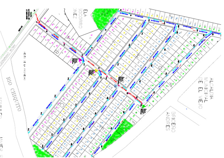 COLINAS DEL RIO UDOC MT-BT - PLANO APROBADOdwg-MACRO1 | PDF