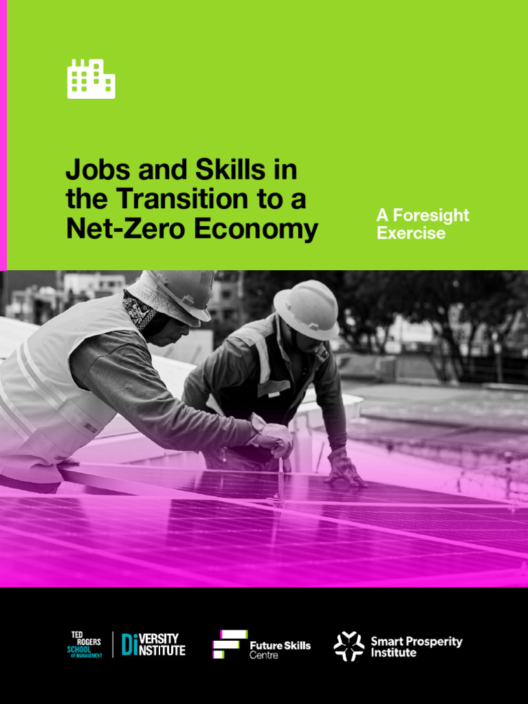 Jobs and Skills for Net-Zero Economy | PDF | Climate Change Mitigation ...