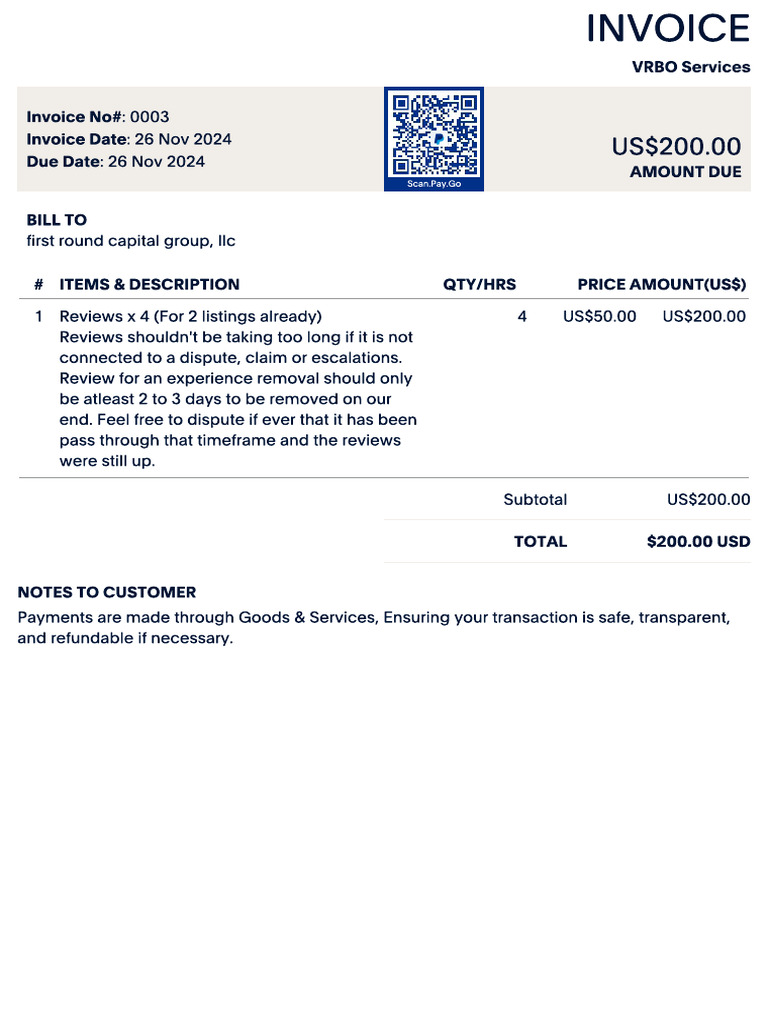 Invoice - 0003 | PDF