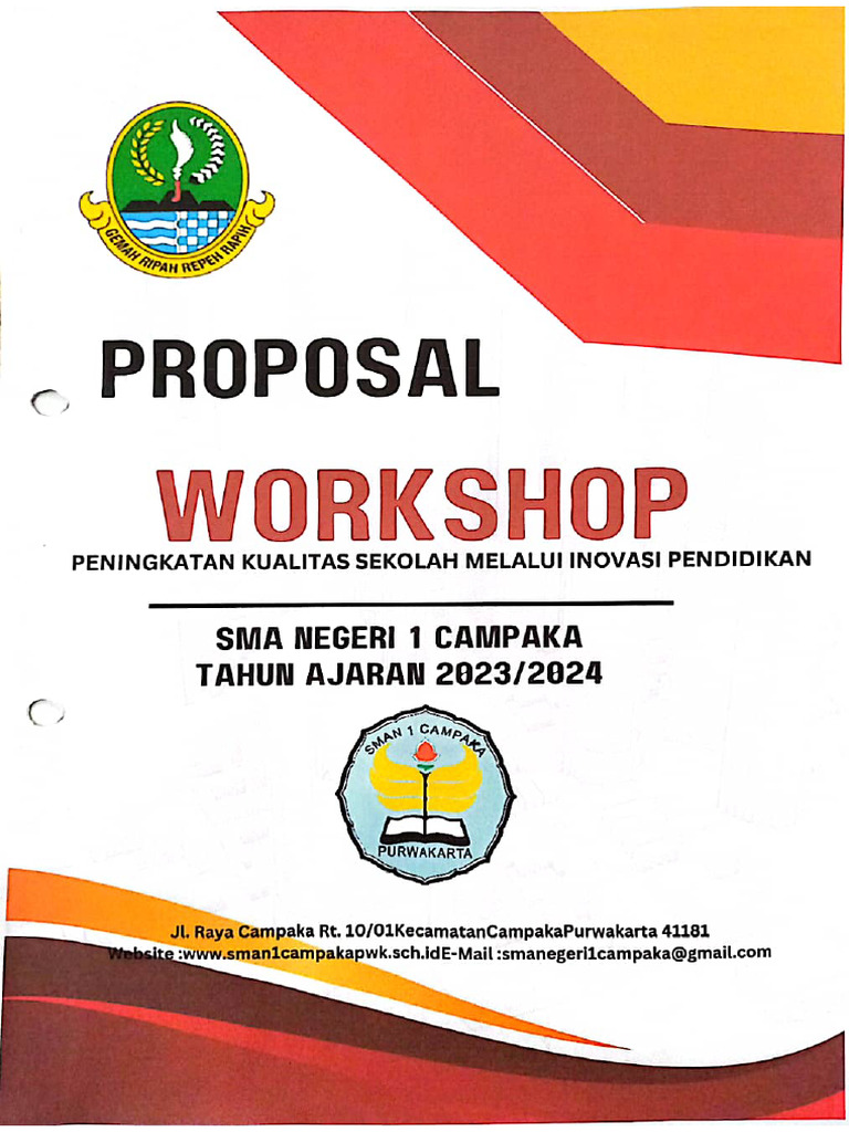 Proposal Workshop Cover | PDF