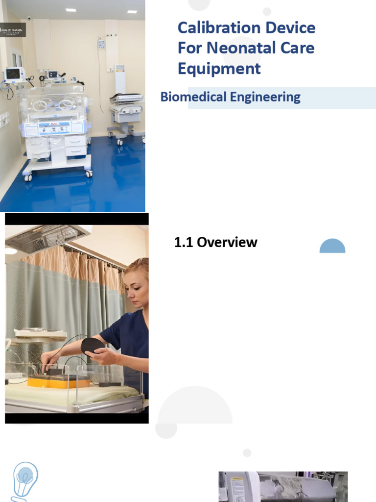 الدراسه الاوليه | PDF | Neonatal Intensive Care Unit | Calibration