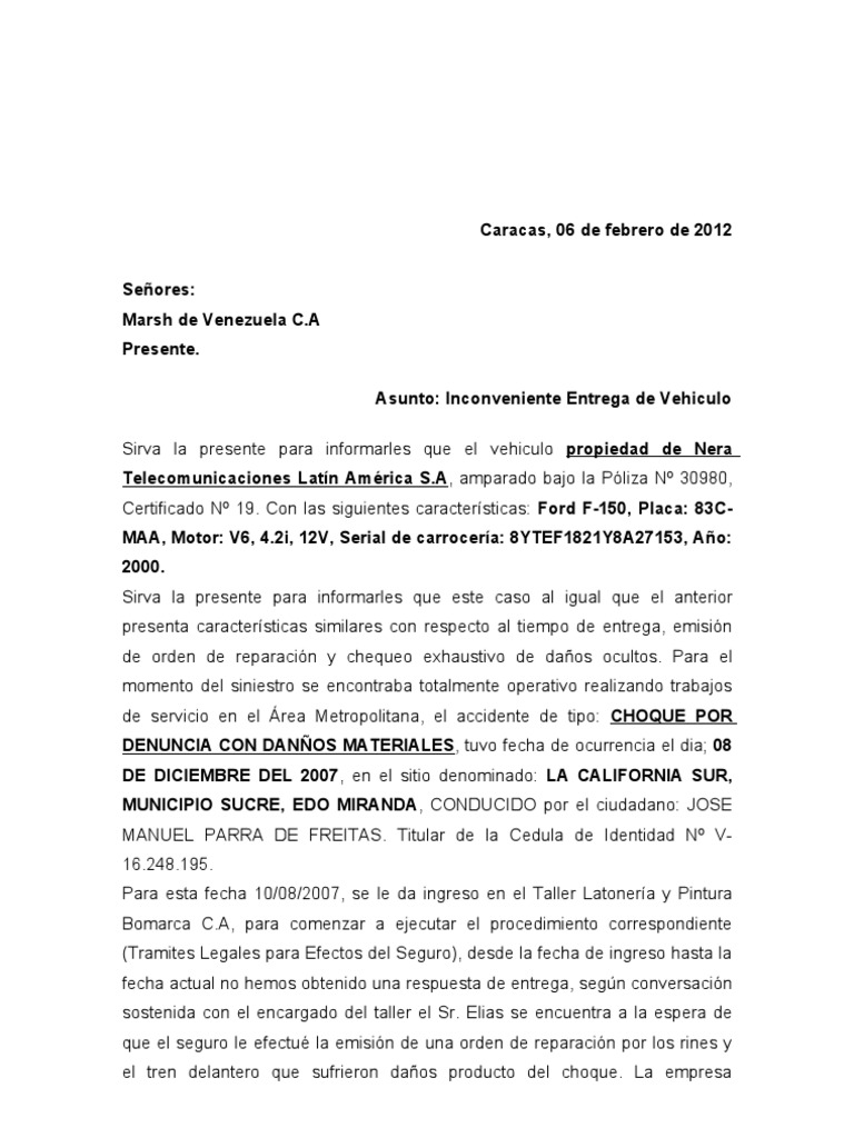 Carta Explicativa Nº 2