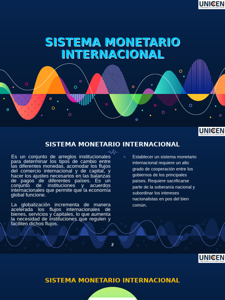Sistema Monetario Internacional y Europeo | PDF | Moneda | Tipo de cambio