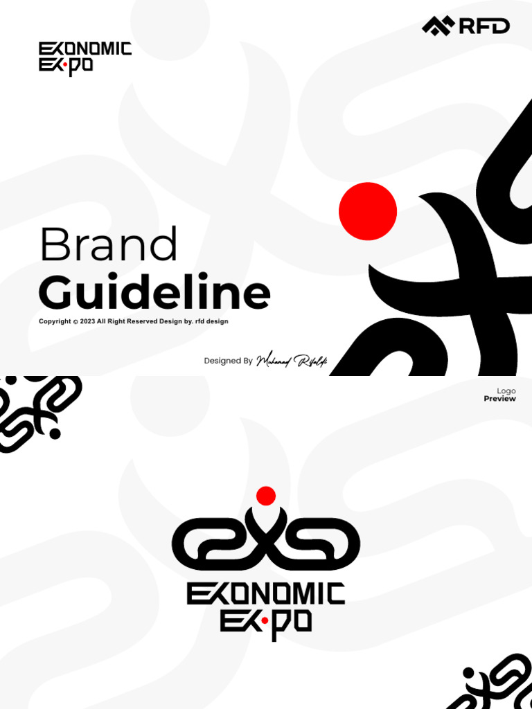Brand Guideline Economic Expo (Muhamad Rifaldi) | PDF