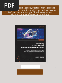 Get Mastering Cloud Security Posture Management (CSPM): Secure multi-cloud infrastructure across AWS, Azure, and Google Cloud using proven techniques 1st Edition Qamar Nomani free all chapters