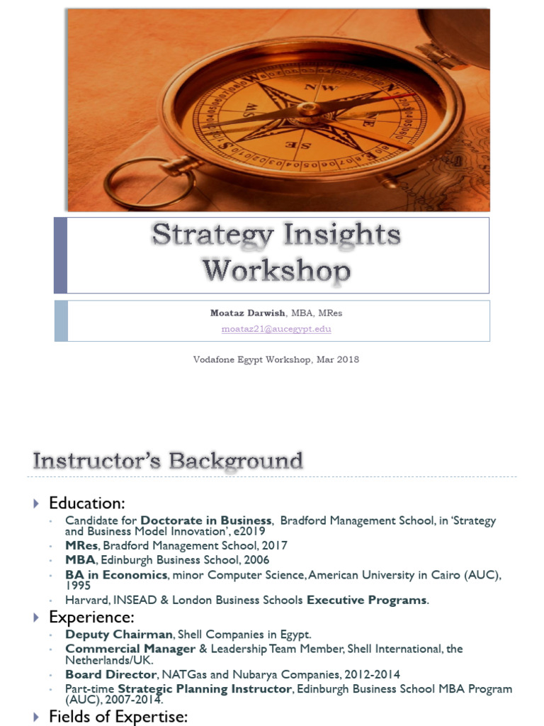 Strategy Insights - Max G - Mar 2018-Final | PDF | Supply Chain ...