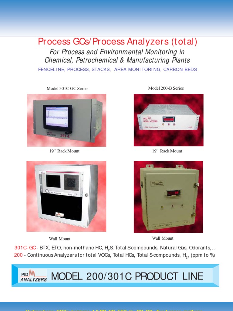 Industrial Process Analyzers Overview | PDF | Chemical Substances ...