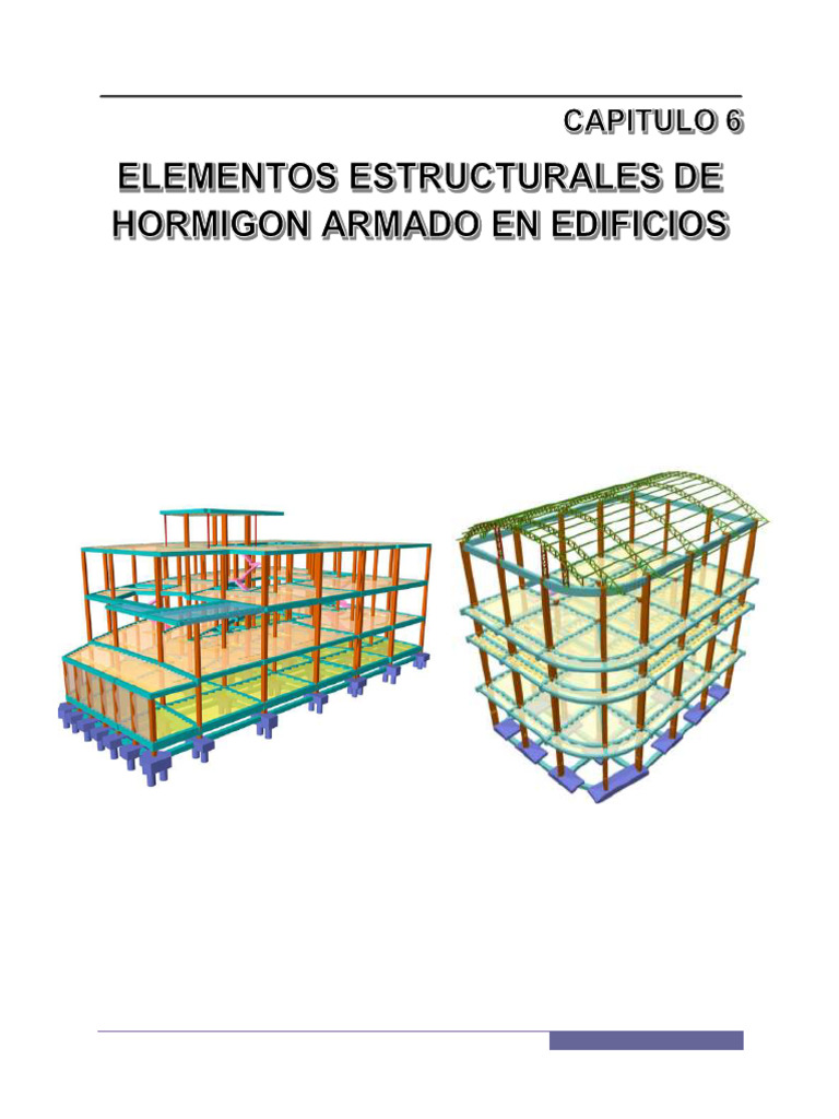 Elementos Estructurales en Hormigón Armado | PDF | Hormigón | Concreto ...