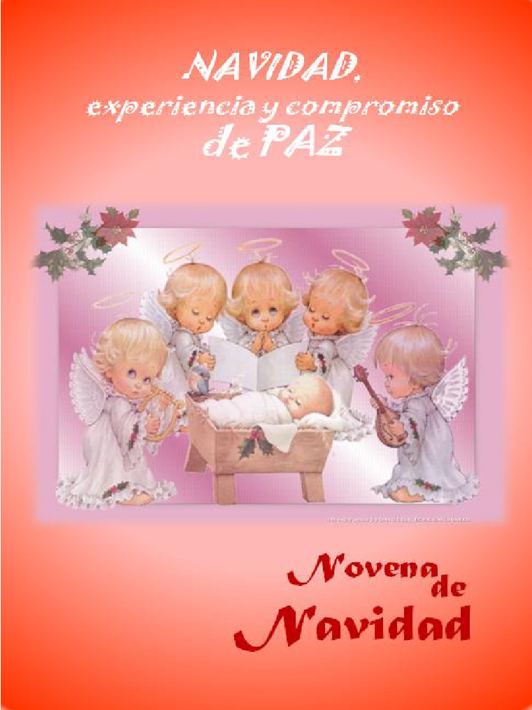 NOVENA NAVIDAD 2024 PDF Oración María, madre de Jesús