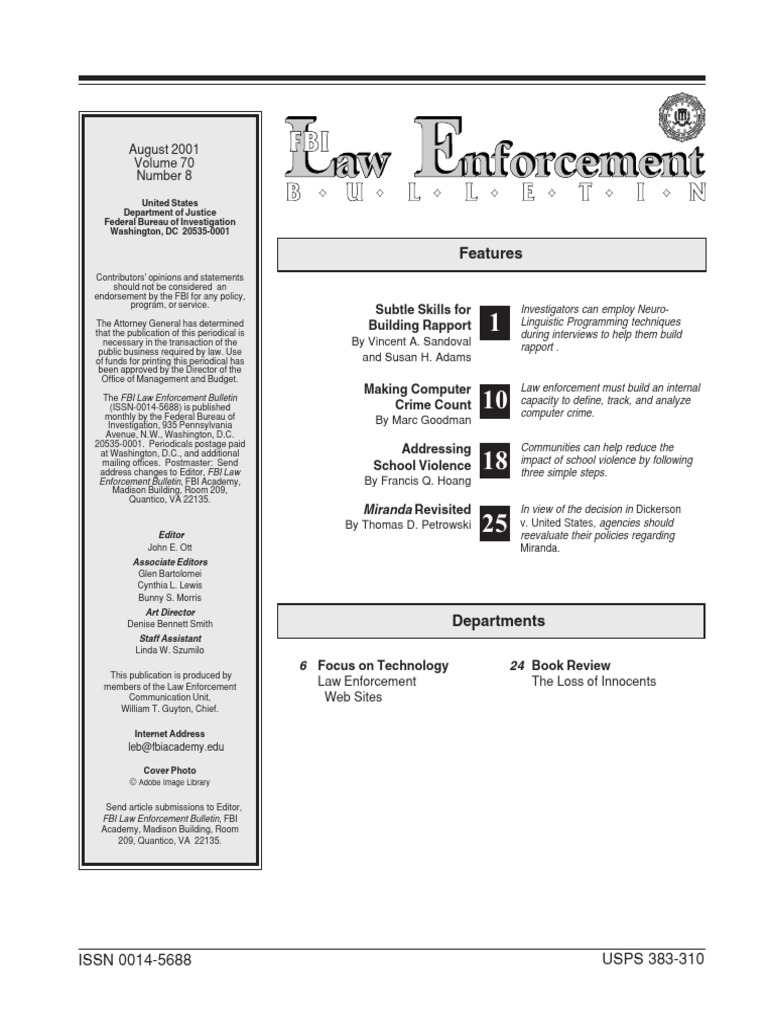 Neurolinguistic Programming’s Role In Law Enforcement | PDF | World ...