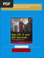 PDF Mac OS X and iOS Internals To the Apple s Core 1st