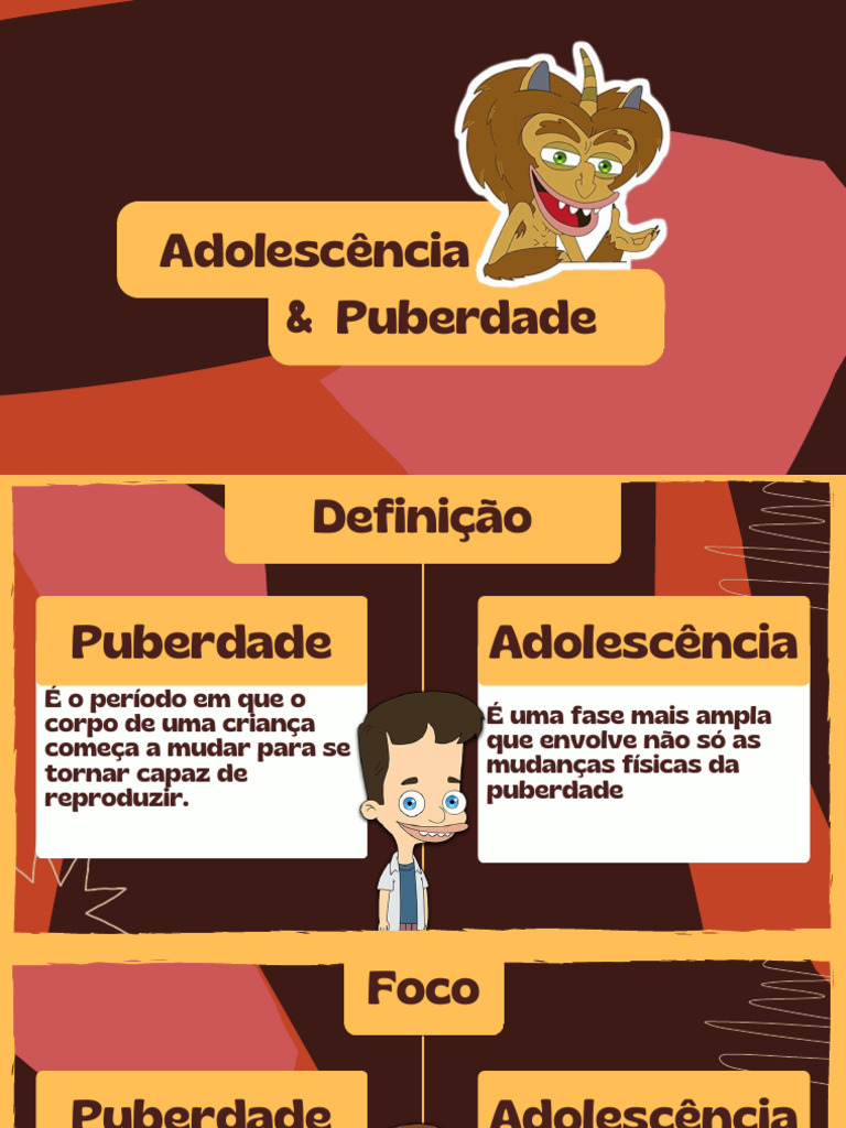 Diferenças entre Adolescência e Puberdade | PDF | Adolescência | Puberdade