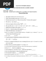 Mathematics Fill-in-the-Blanks Quiz | PDF | Mathematical Concepts ...