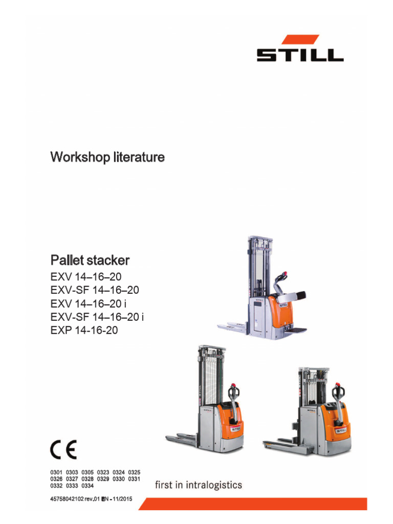 EXV - EXP-SF-14 - 16 - 20 Service Manual - 45758042102 | PDF