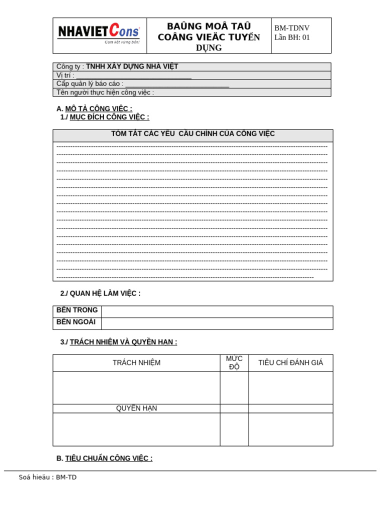 QF02-QP06 - 1 Bang Mo Ta CV | PDF