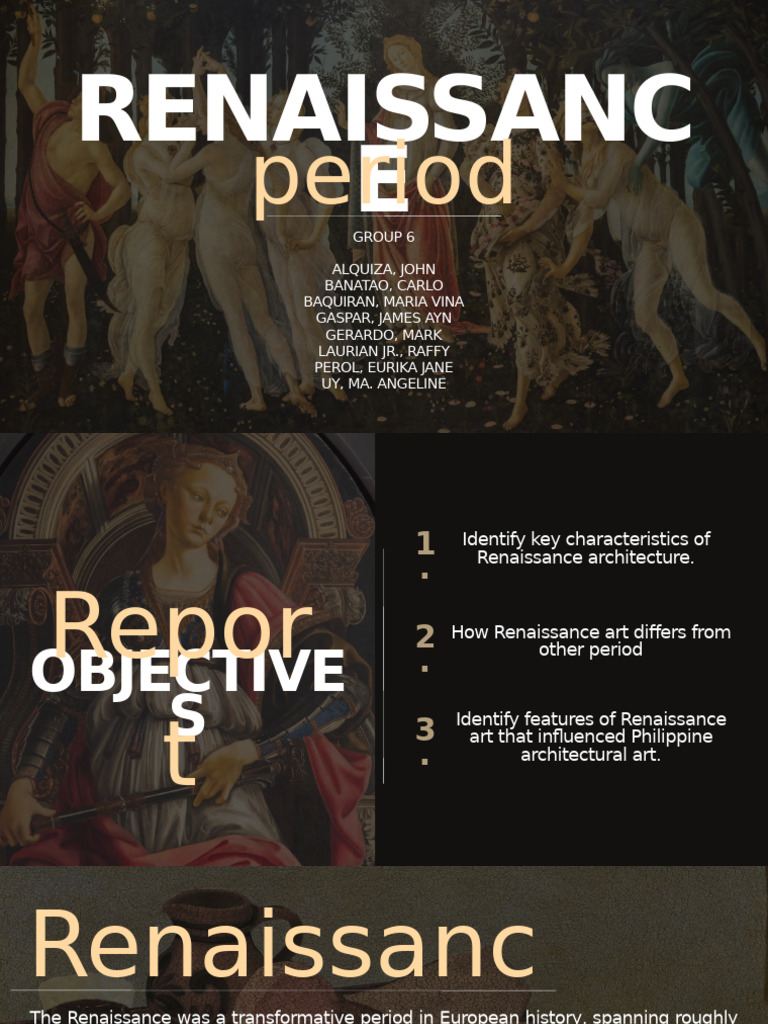 Renaissance Architecture and Art Features | PDF | Renaissance | Dome