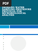 Water Sampling Procedure Guide | PDF | Water Quality | Water