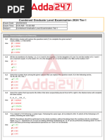 SSC CGL RBE Mock Test Compilation | PDF | Teaching Methods & Materials