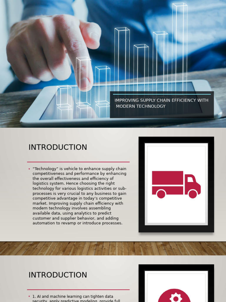 Supply Chain Presentation | PDF | Internet Of Things | Supply Chain