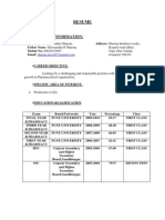 Navin Sharma Resume