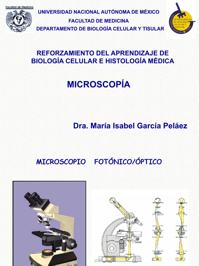 Microscopia 2 | PDF | Microscopio | Resolución angular