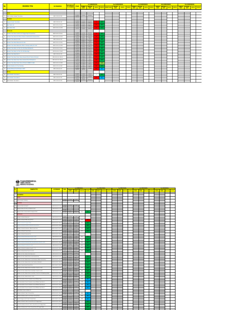 Tracking List As Built Drawing DIAMOND Juli 2022 | PDF | Basement ...