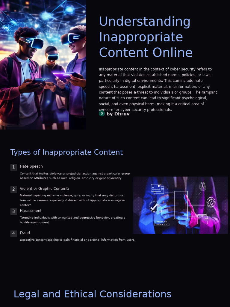 Inappropriate Content in Cybersecurity | PDF | Machine Learning ...