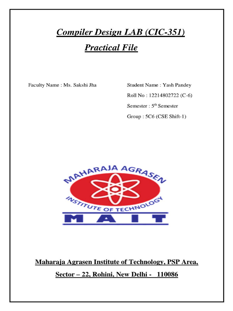 CD-File - Yash Pandey | PDF