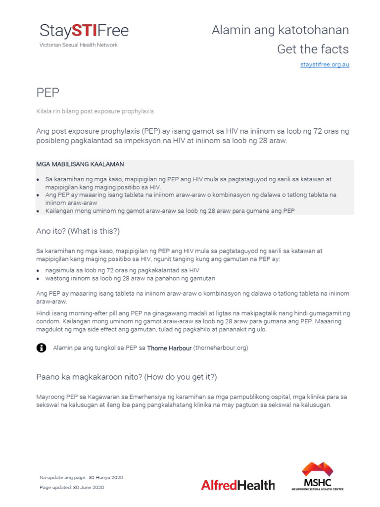 PEP (Filipino) | PDF