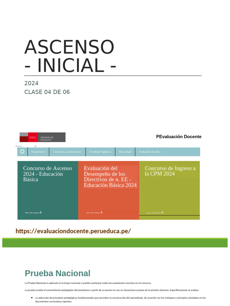 PAIDOS Ascenso Inicial 2024 - 04 de 06 VF | PDF | Plan de estudios ...
