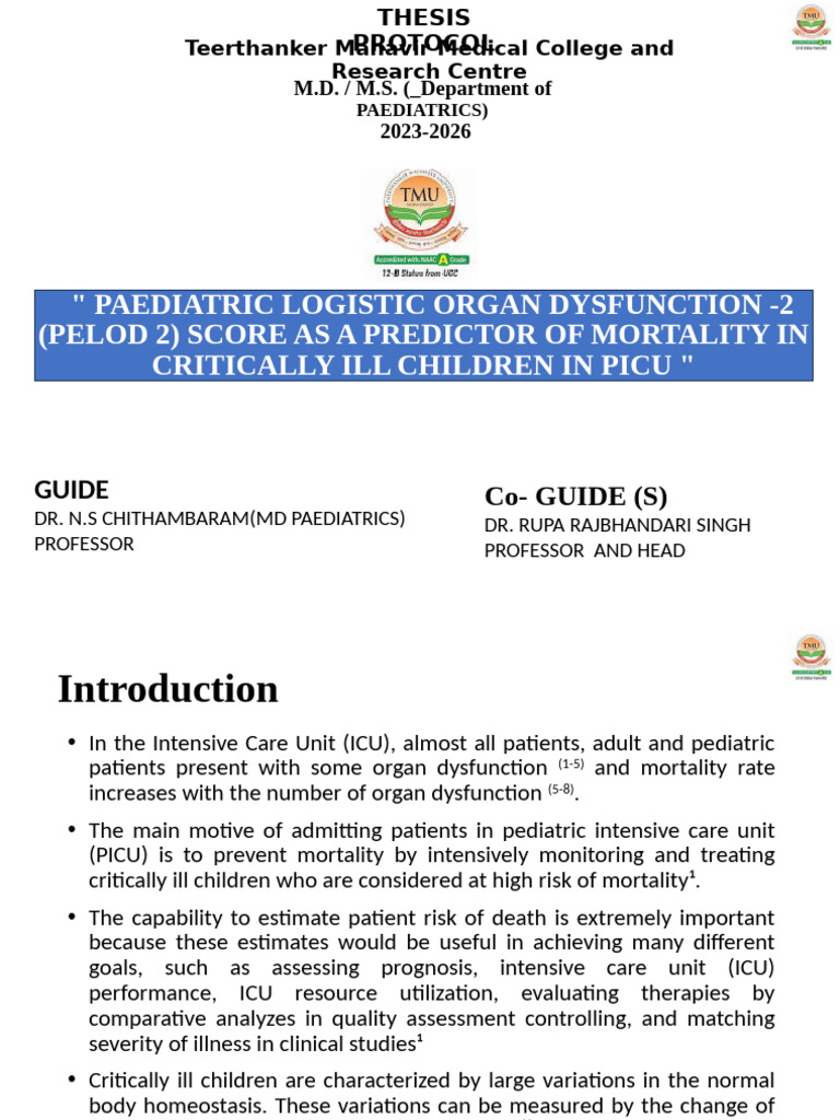 Synopsis CRC Format For Presentation | PDF | Statistics | Intensive ...