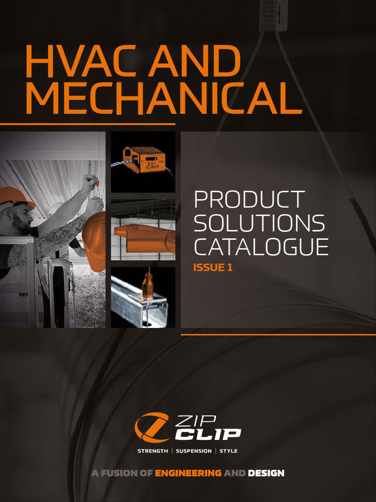TECOFIX Zip Clip HVAC Product Catalogue | PDF | Duct (Flow) | Wire