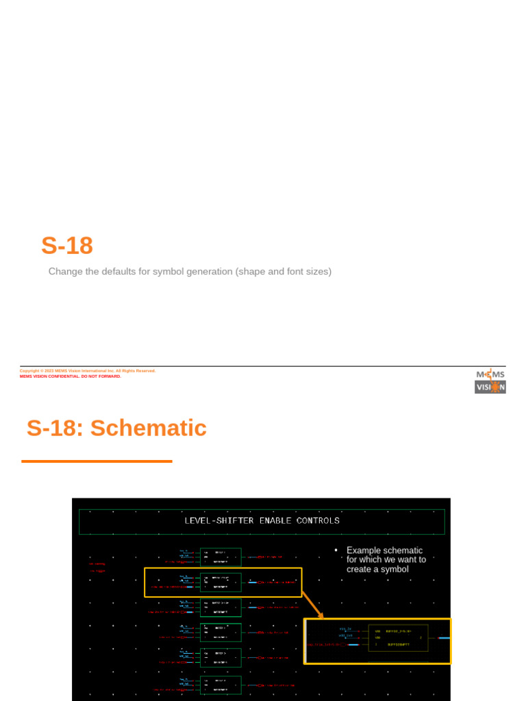 Change The Defaults For Symbol Generation (Shape and Font Sizes) | PDF