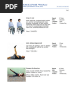 Anterior Innominate Muscle Energy Exercise | PDF