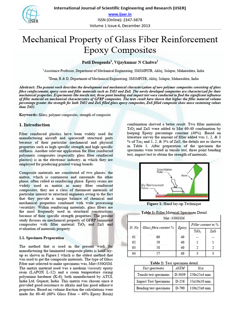 4 | PDF | Composite Material | Fiberglass