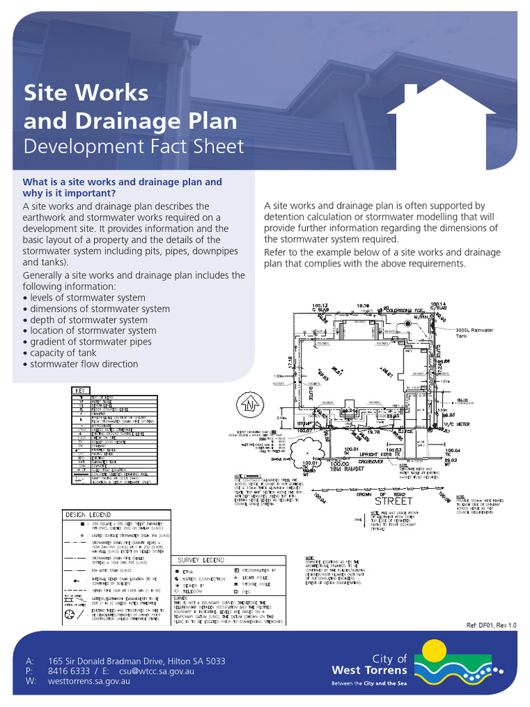 Site Works and Drainage Overview | PDF